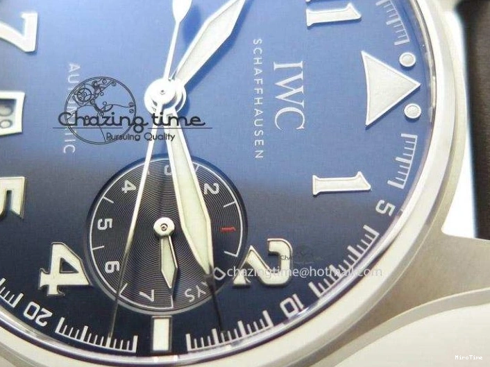 MIROTIME 0202 Refined Big Pilot IW500908 ZF 1:1 Best Edition Le Petit Prince On Brown Leather Strap A521111 V 7247